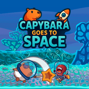 Arte de Capybara Goes To Space